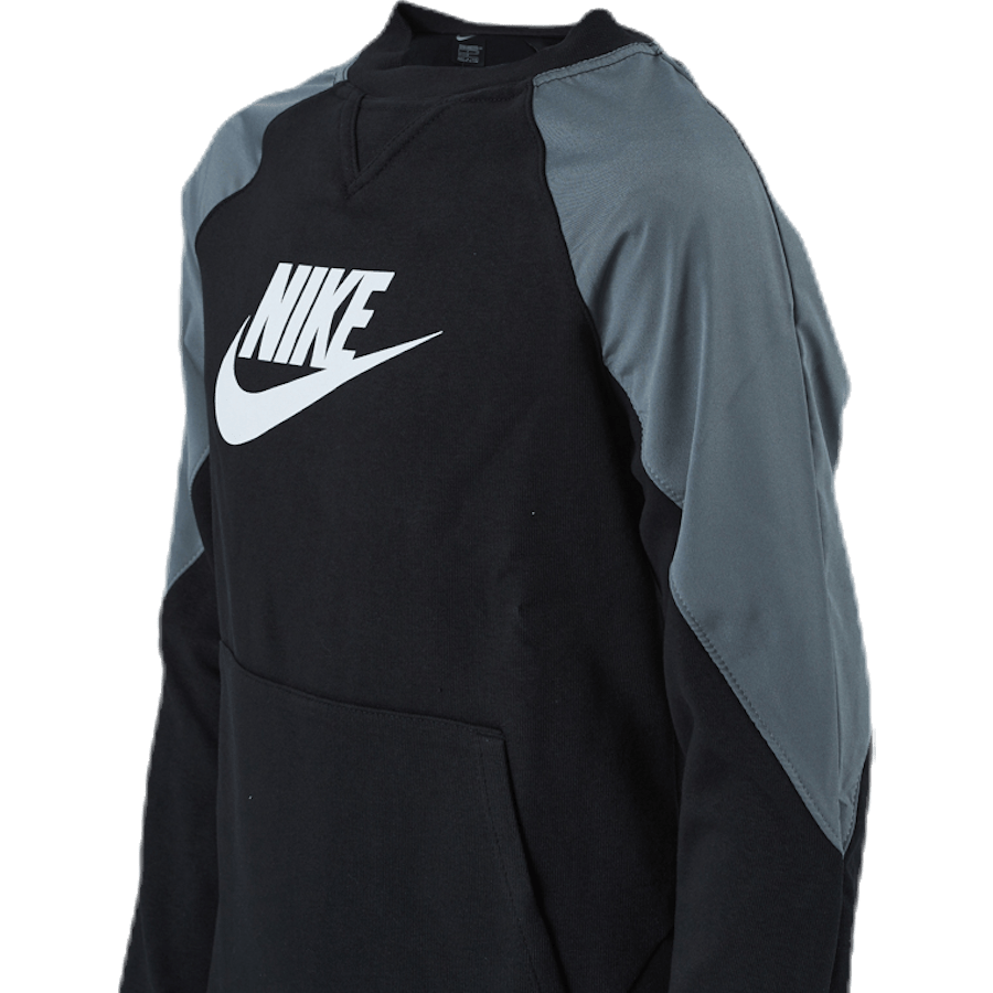 Mixed Material Crew Junior Black/Grey - Bild 5