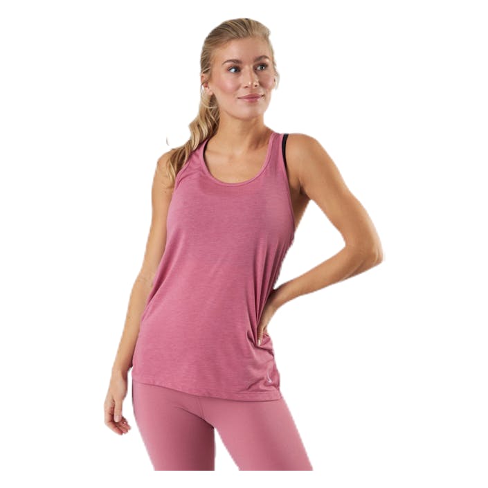 Yoga Layer Tank Red, Female, Vêtements, Tops, Yoga, Rouge, XS