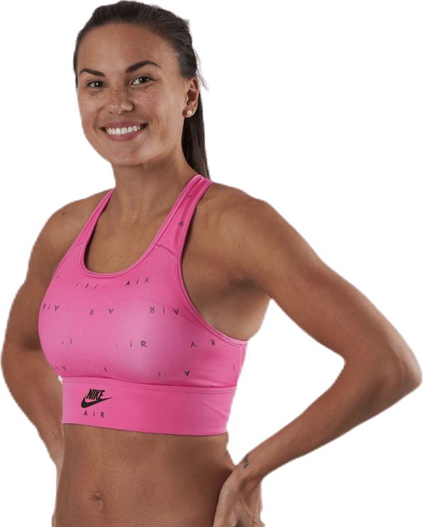 Swoosh Air Bra Print Pink/Black - Bild 4