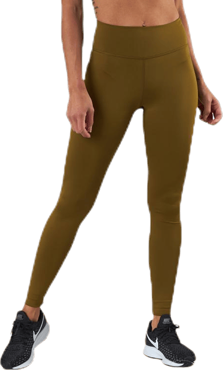 One Tight Black/Green, Female, Kläder, Tights, Träning, Brun, L