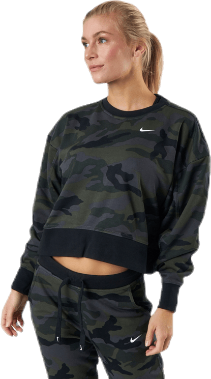 Women’S Dri-Fit Get Fit Training Crew Thunder Grey/White