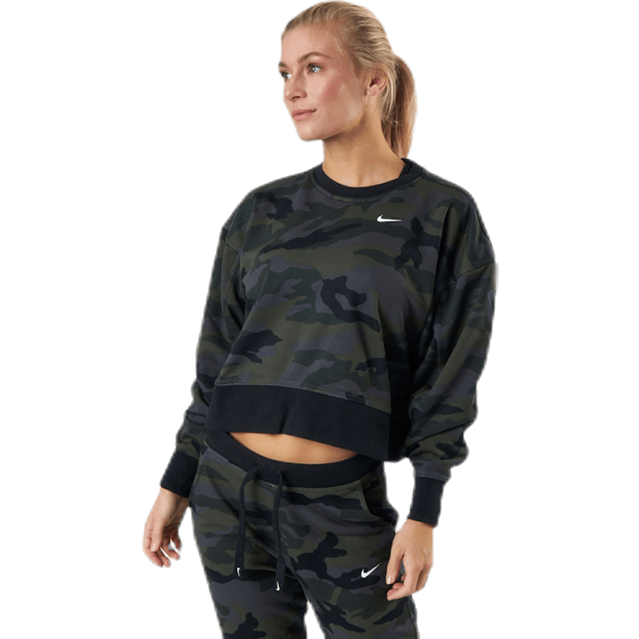 Women’S Dri-Fit Get Fit Training Crew Thunder Grey/White