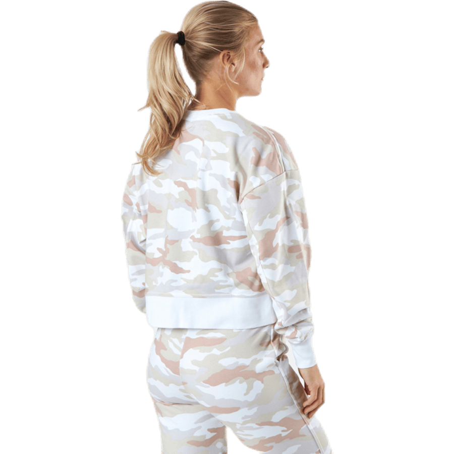 Women'S Dri-Fit Get Fit Training Crew White/White - Bild 3