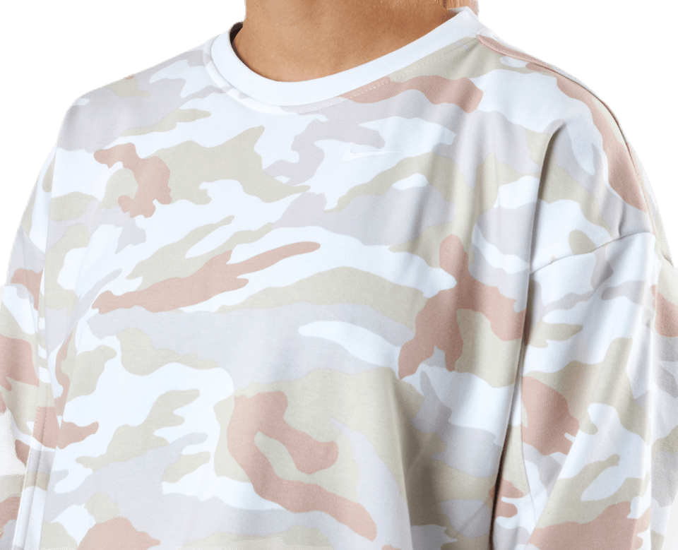 Women'S Dri-Fit Get Fit Training Crew White/White - Bild 4