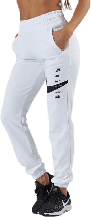 Nsw Swsh Pant Flc Bb White/Black - Bild 4