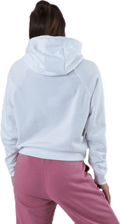 Nsw Swsh Hoodie Flc Bb White/Black - Bild 3