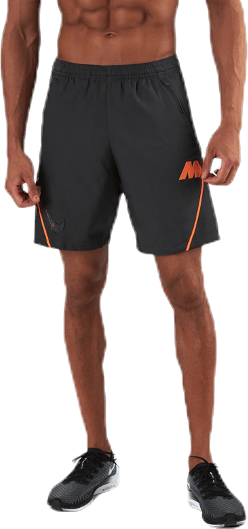 Mercurial Strike Short Orange/Grey, Male, Kläder, Shorts, Fotboll, Grå, S