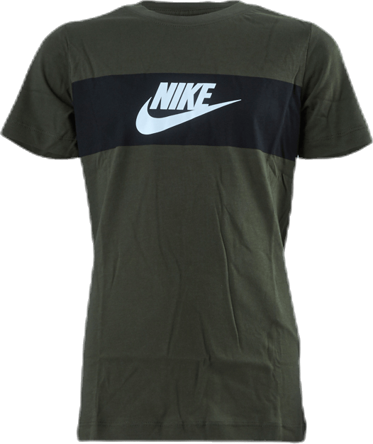 Chest Panel Tee Junior Green