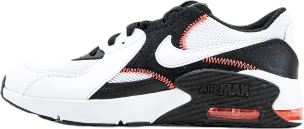 Air Max Excee GS White/Black/Red, Unisex, Topánky, Tenisky, Viacfarebná, EU 39