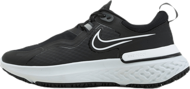React Miler Shield White/Black, Female, Buty, Buty do biegania, Bieganie, Czarny, EU 36