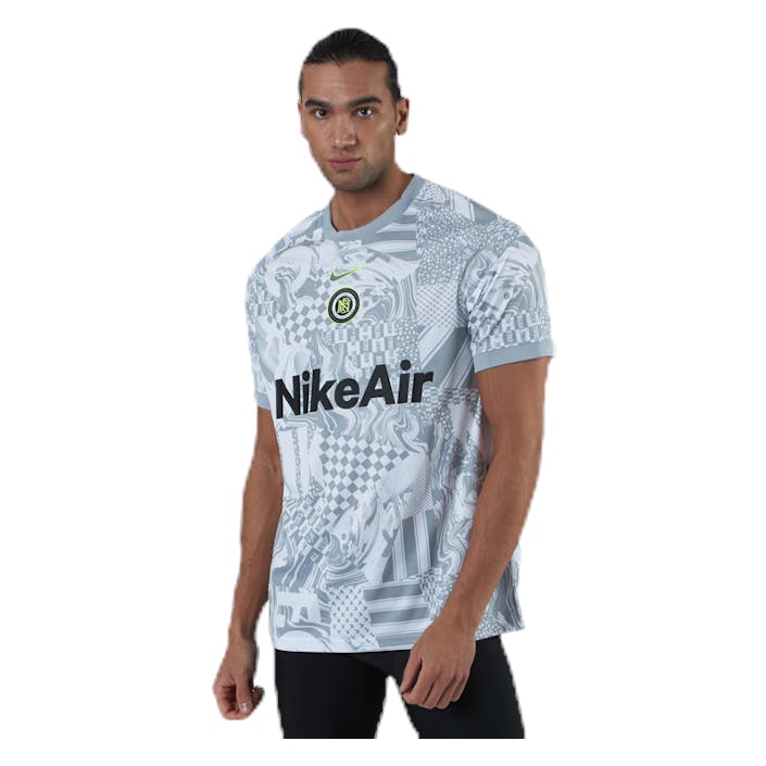 Nike F.C. Home Jsy Patterned, Male, Odzież, Podkoszulek, Piłka nożna, Biały, S