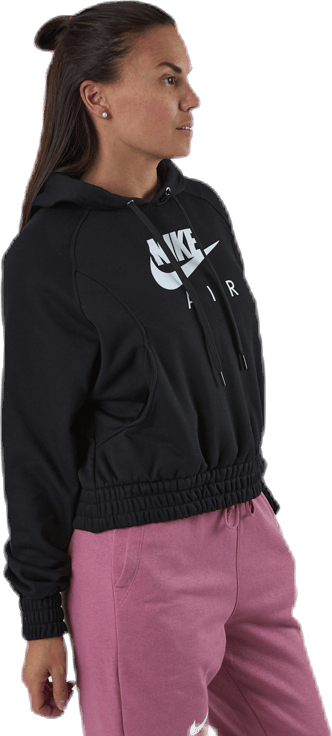 Nsw Air Hoodie Flc White/Black - Bild 2