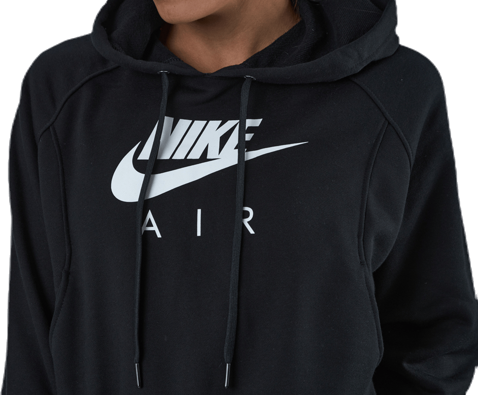 Nsw Air Hoodie Flc White/Black - Bild 5