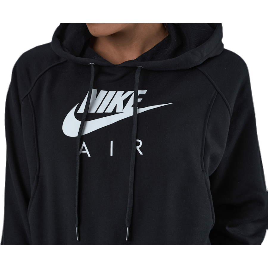 Nsw Air Hoodie Flc White/Black - Bild 5