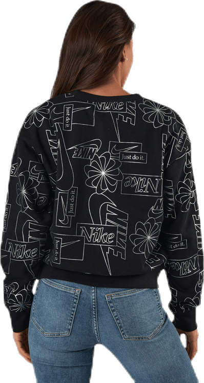 Nsw Icon Clash Flc Aop Top  Black - Bild 3