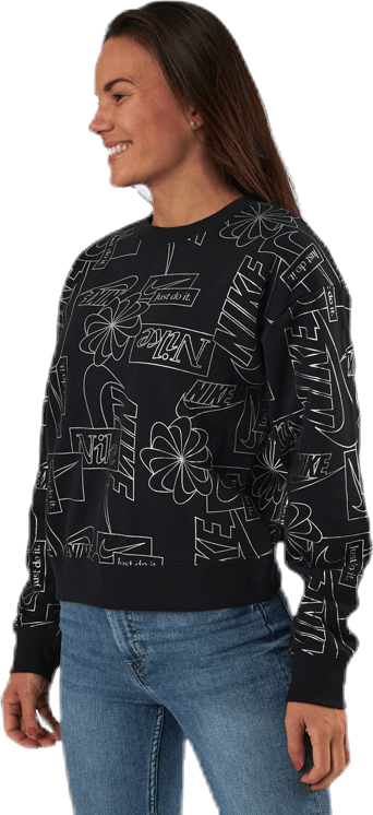 Nsw Icon Clash Flc Aop Top  Black - Bild 4