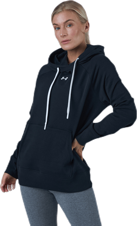 Rival Fleece HB Hoodie Black - Bild 2