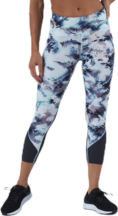 Fly Fast Printed Crop Blue