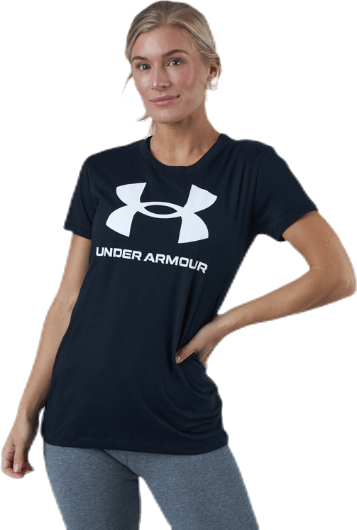 Sportstyle Graphic SS Black, Female, Klær, T skjorte, Trening, Svart, XS