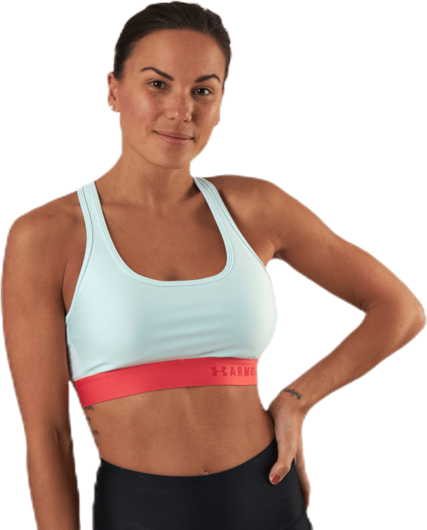 Armour Mid Crossback Blue, Female, Abbigliamento, Reggiseno sportivo, In esecuzione, Blu, XS