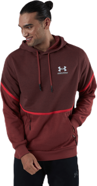 Rival Fleece Amp HD Red, Male, Apparels, Shirts, Workout, Red, S