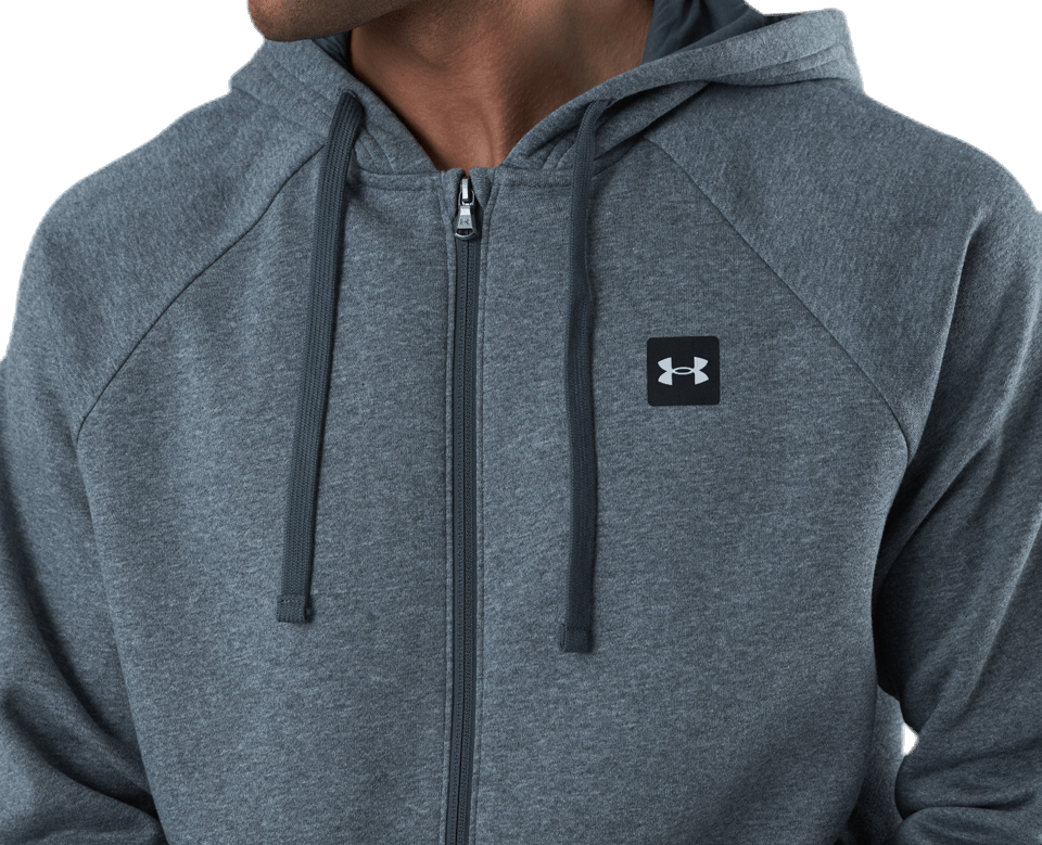 Rival Fleece Fz Hoodie Grey - Bild 5
