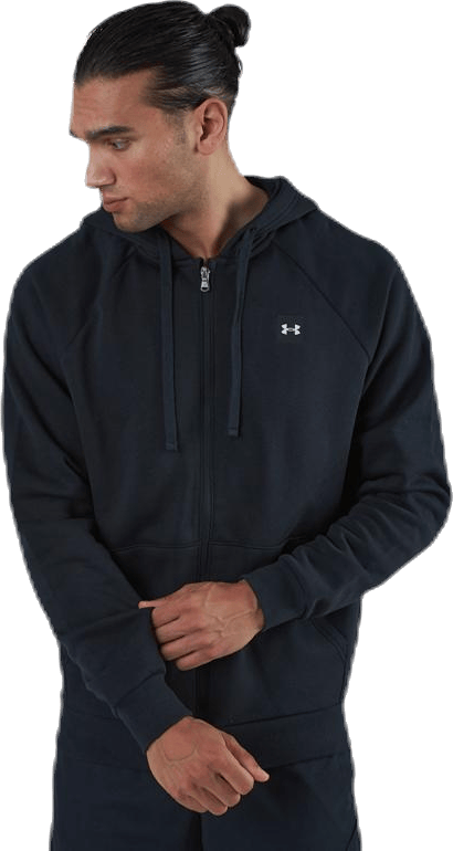 Rival Fleece Fz Hoodie Black