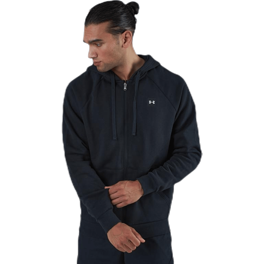 Rival Fleece Fz Hoodie Black