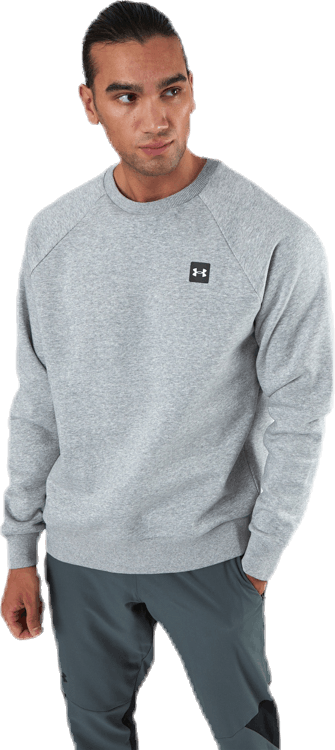 Rival Fleece Crew Grey, Male, Aparelhos, Camisas, Treino, Cinzento, XXL