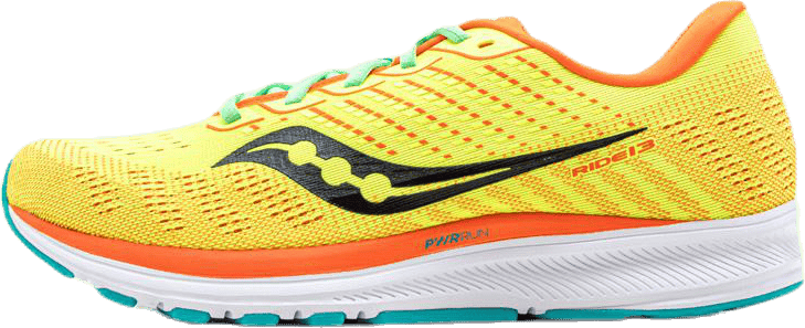 Ride 13 Red/Yellow, Male, Shoes, Running shoes, Running, Red/Yellow, EU 40