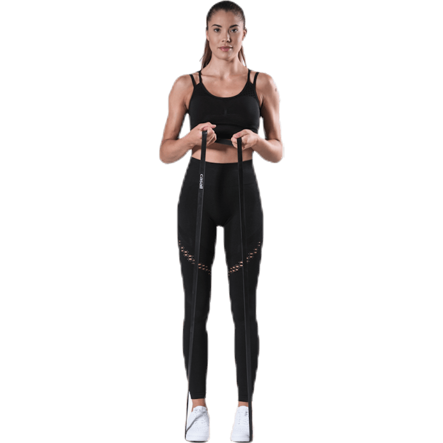 Fitness Seamless Mesh Tights Black - Bild 6