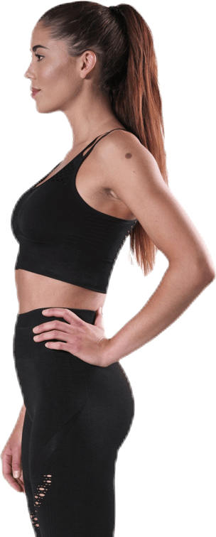 Fitness Seamless Mesh Bra Black - Bild 2