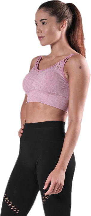 Fitness Seamless Mesh Bra Pink - Bild 4