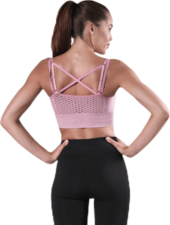 Fitness Seamless Mesh Bra Pink - Bild 2