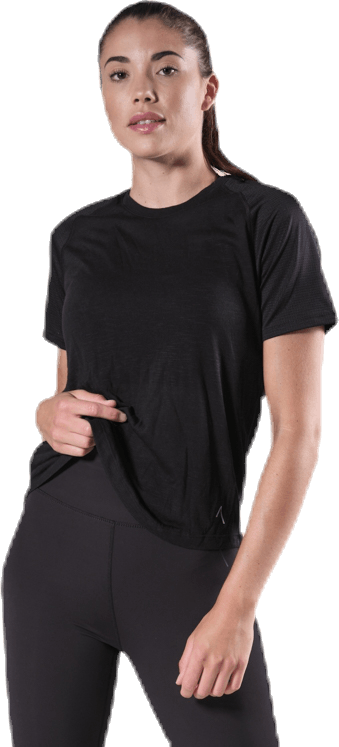 Core Tee Black, Female, Tøj, T-shirt, Træning, Sort, XL