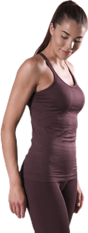 Clean Seamless Tank Top Purple, Female, Kleding, Tops, Yoga, Purper, M