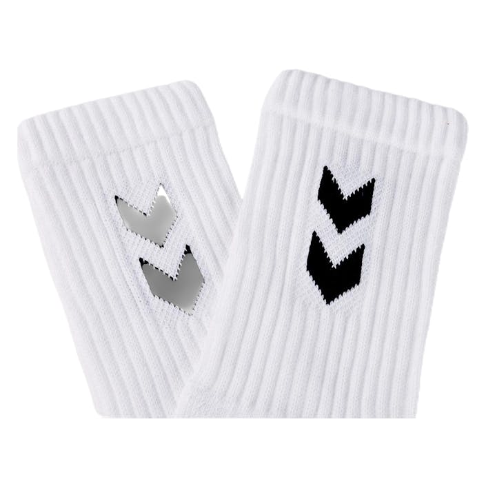 3-Pack Basic Sock White, Unisex, Odzież, Skarpety, Trening, Biały, 46-48