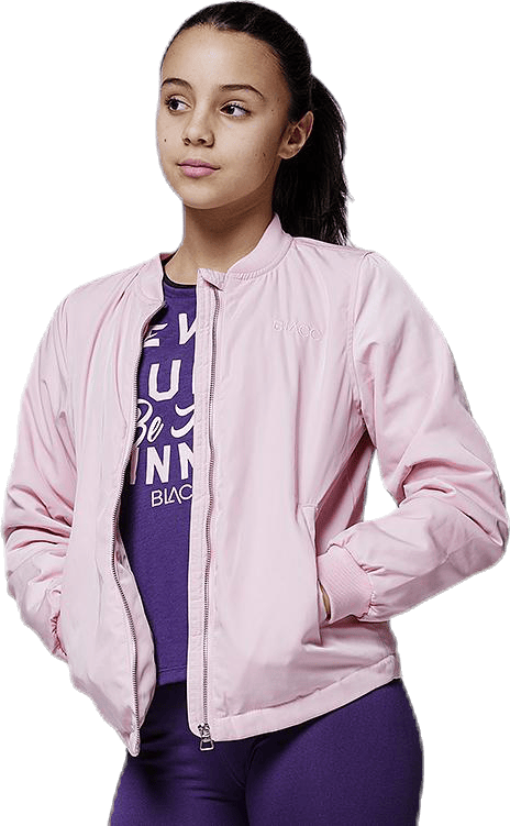 Jr Chloe Bomber Jacket Pink, Unisex, Apparels, jackets, Workout, Pink, 146/152