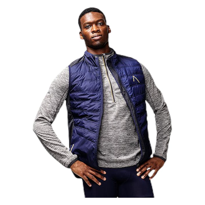 Tin Blue, Male, Apparels, jackets, Running, Blue, M