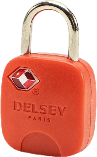 TSA hänglås med nyckel Red, Unisex, Equipment, bags & backpacks, Red, ONESIZE