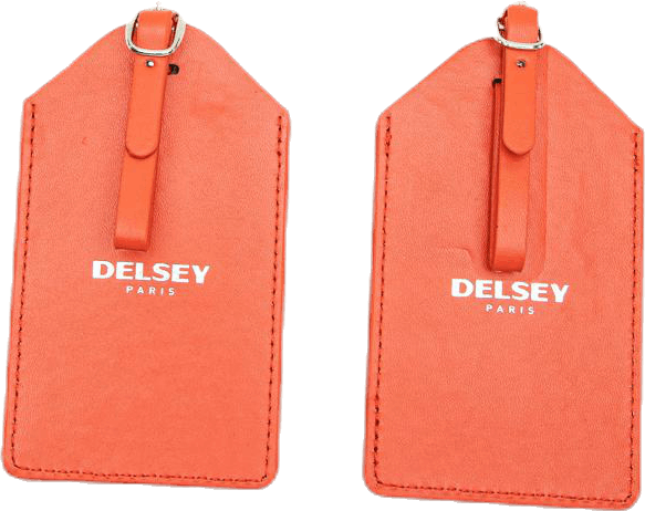 Adresshållare, set om 2 stycken Red, Unisex, Utrustning, väskor & ryggsäckar, Röd, ONESIZE