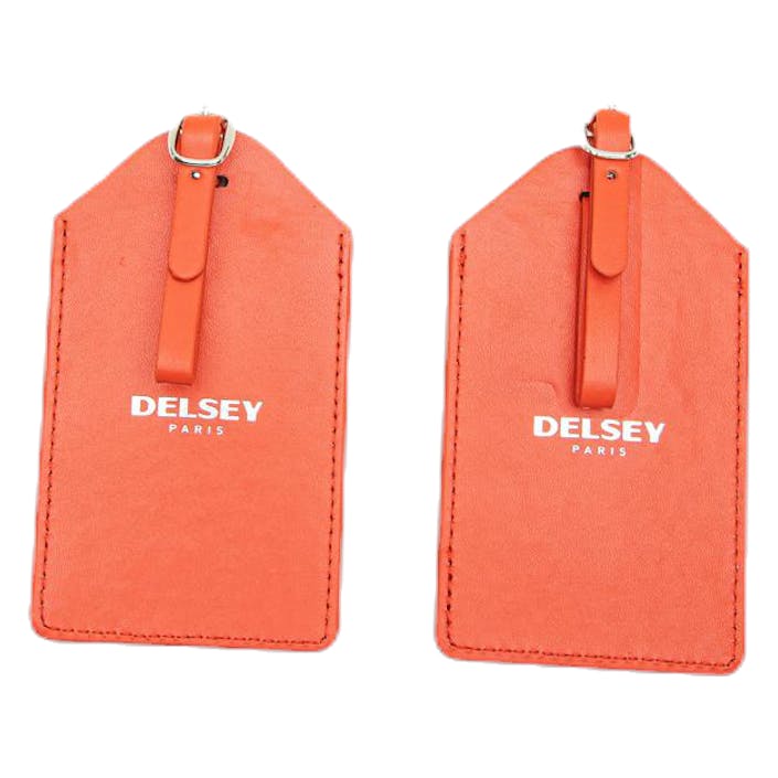 Adresshållare, set om 2 stycken Red, Unisex, Utrustning, väskor & ryggsäckar, Röd, ONESIZE