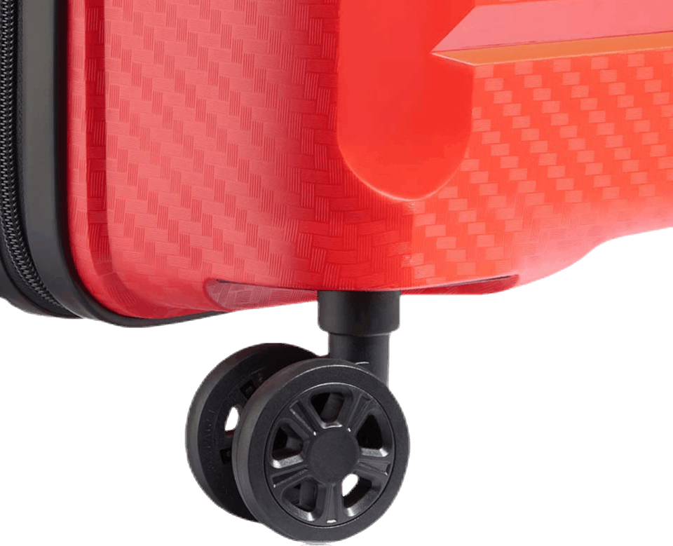 Binalong 4 Double Wheels Trolley Case 66 cm Red