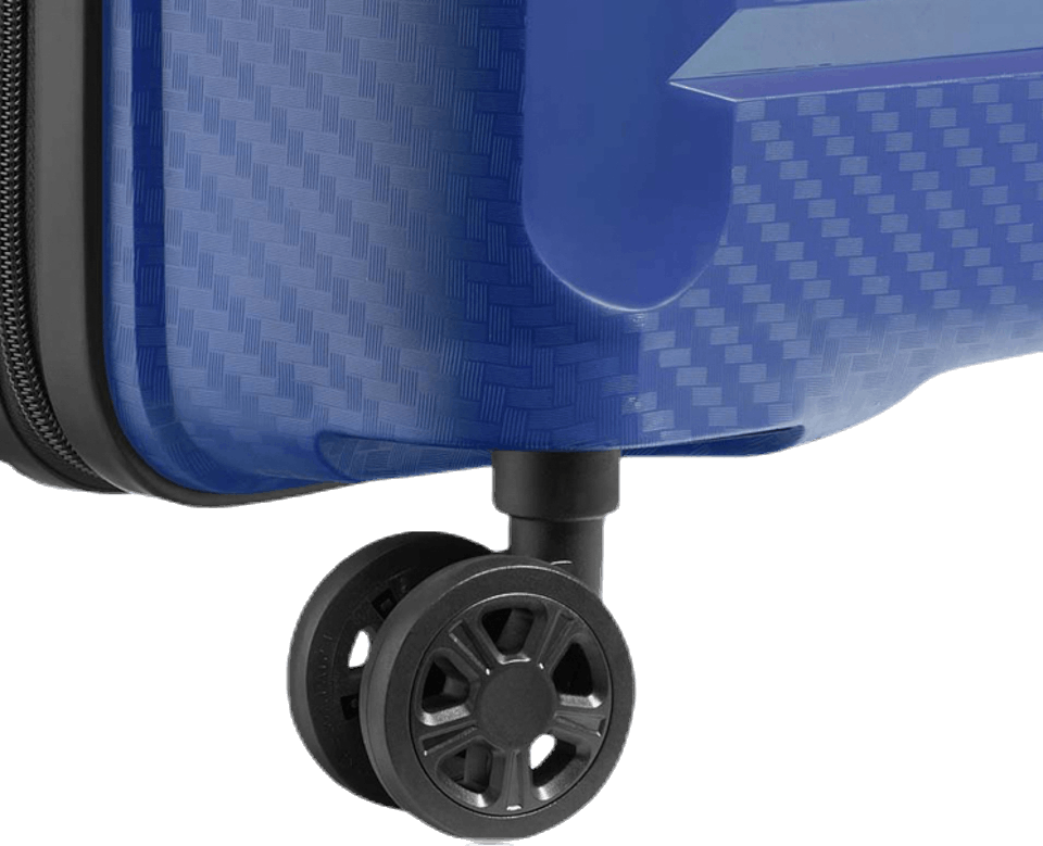 Binalong 4 Double Wheels Trolley Case 66 cm Blue