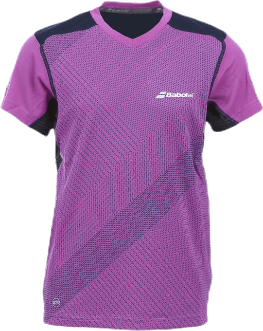 T-Shirt V-Neck Performance Purple