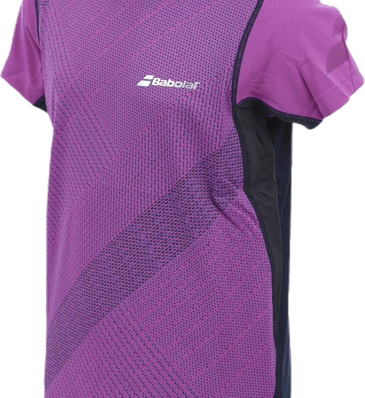 T-Shirt V-Neck Performance Purple