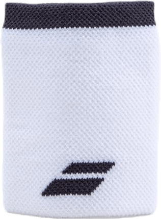 Logo Jumbo Wristband White