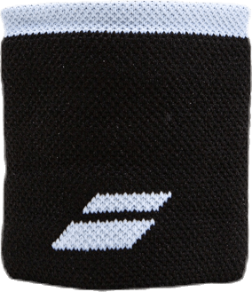 Wristband Logo black, Unisex, Bekleidung, Hüte & Mützen, Tennis, Schwarz, ONESIZE