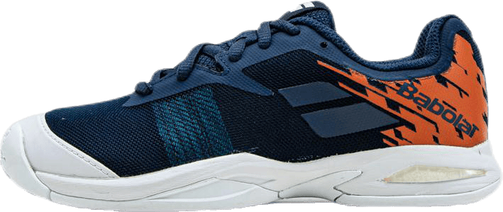 Jet All Court Junior White/Grey, Unisex, Kengät, Lenkkitossut, Tennis, Valkoinen/Harmaa, EU 35