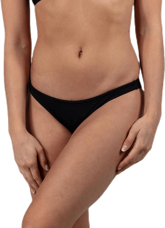 Solid Bottom Black, Female, Kleding, Zwemkleding, Zwemmen, Zwart, 38